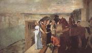 Edgar Degas Semiramis Building Babylon (mk06) Germany oil painting artist